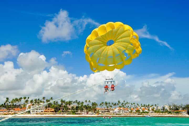 Catamaran Party and Paragliding Tour 