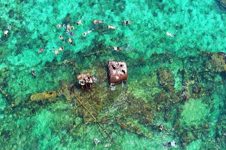 North Side Snorkel Adventure, Shipwreck, Starfish & Blue Channel