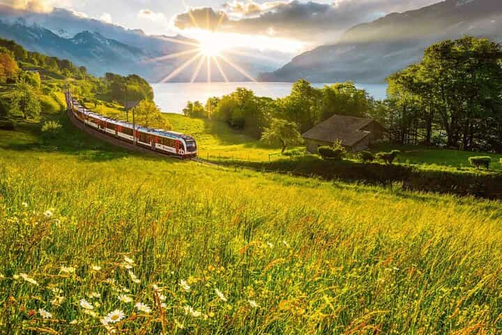 Exclusive Panoramic Train Journey though the Heart of Swiss