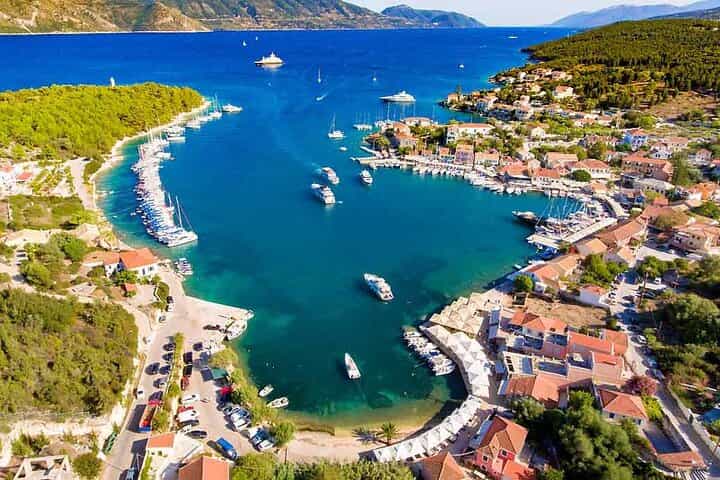 Kefalonia Highlights: Robola Winery, Melissani Lake & Fiscardo
