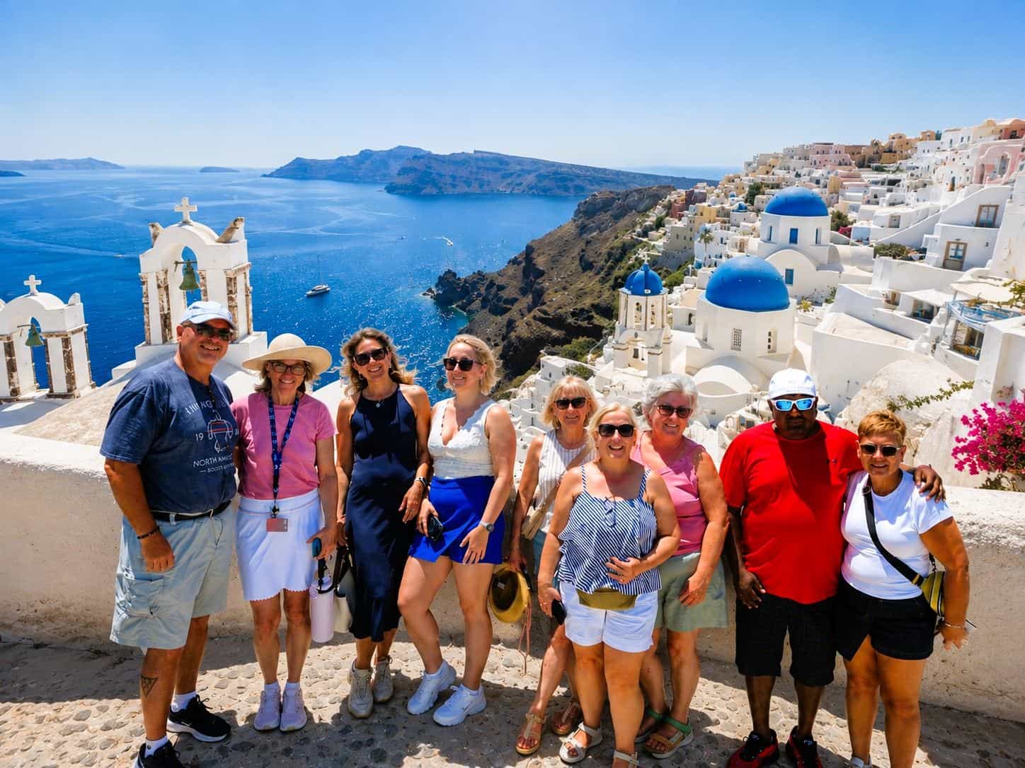 Santorini: Island Tour to Oia, Holy Mountain & Black Beach