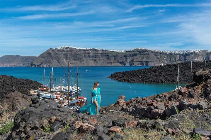 Santorini Volcano Half Day Tour