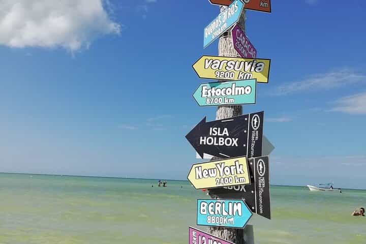 desde Cancun Tour Holbox, Isla Pasión y Cenote Yalahau