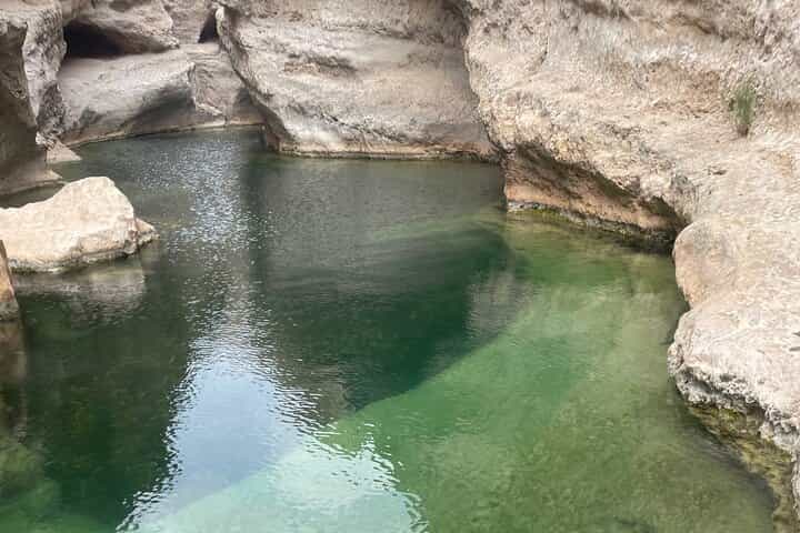 Private Day Trip to Wadi Shab & Bimmah Sinkhole Price Up To 5 Persons 