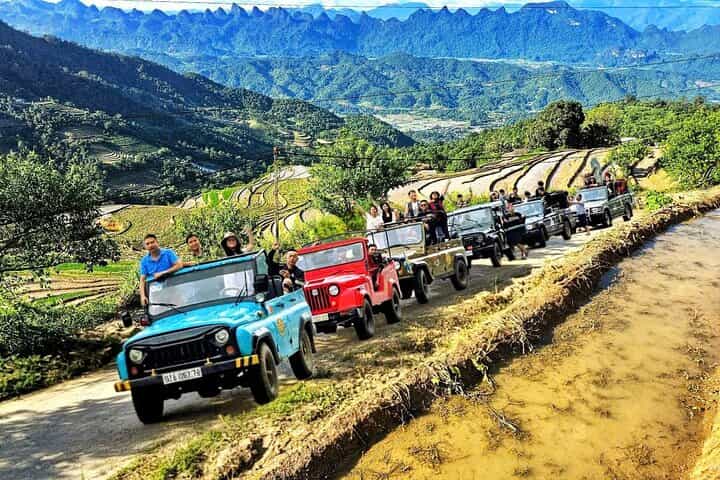 Ha Giang Private Jeep Adventure Villages and Emerald Waterfall