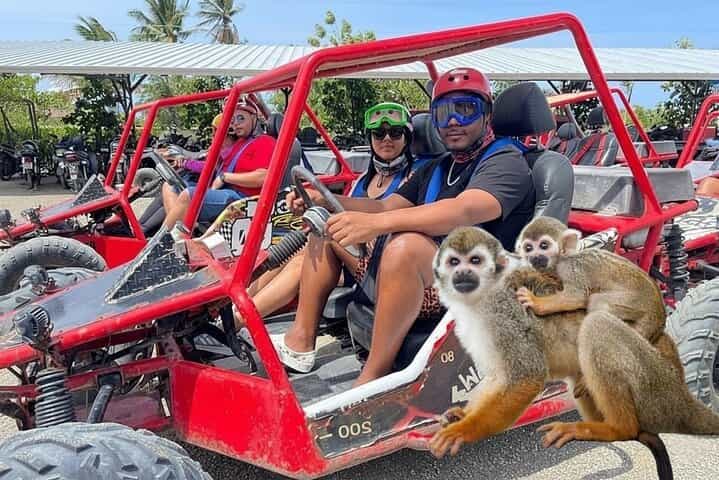 Combo Buggy & Monkeys & Plantation Tour Puerto Plata Adventure