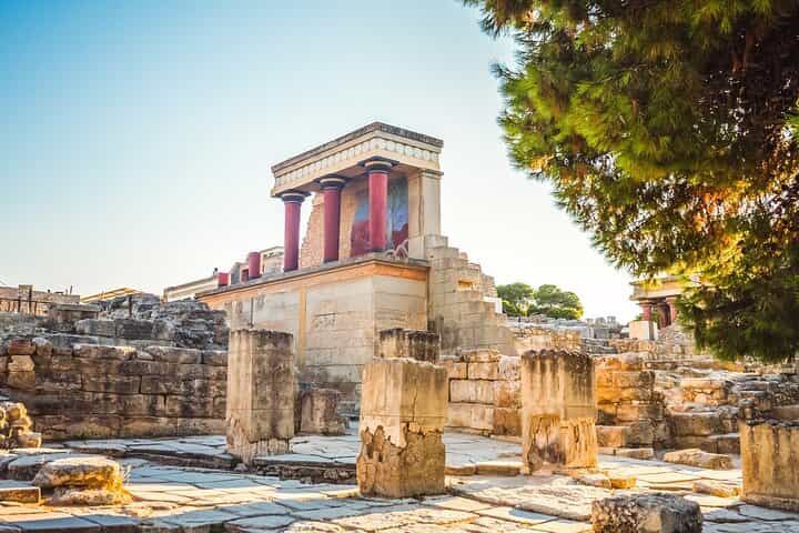 Full Day Knossos Palace, Olive Tour Mill, Lyrarakis Winery Tour