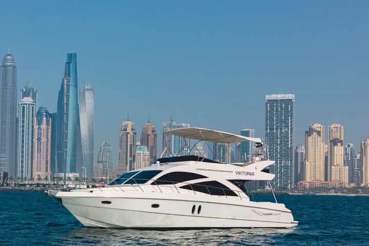 Affordable Yacht Rental Viktoriia from Dubai Marina GYG