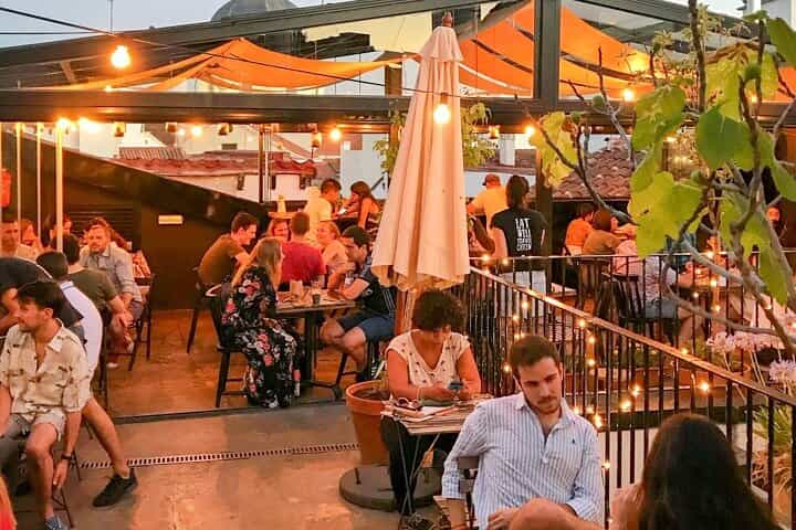 Rooftop Bar Crawl Madrid Experience