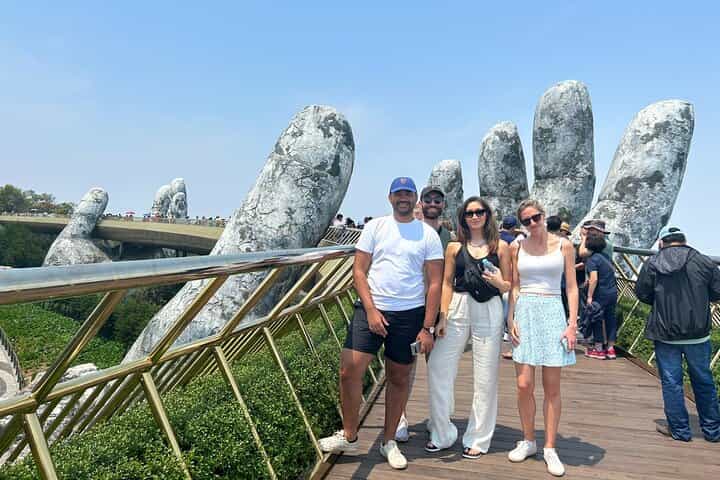 Golden Bridge Ba Na Hills Adventure–Small Group Tour with Buffet