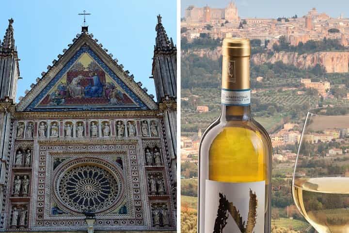 Rome to Orvieto: Basilica, Well, Underground tour + Wine Tasting 