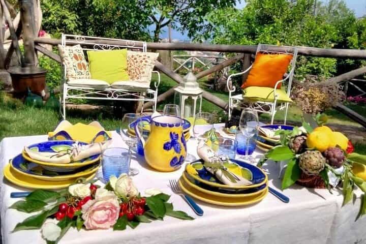 Semi-Private Cooking Class in a Sorrento Lemon Grove