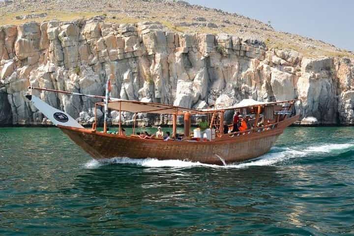 Full Day Dhow Cruise in Khasab with Lunch from Dubai