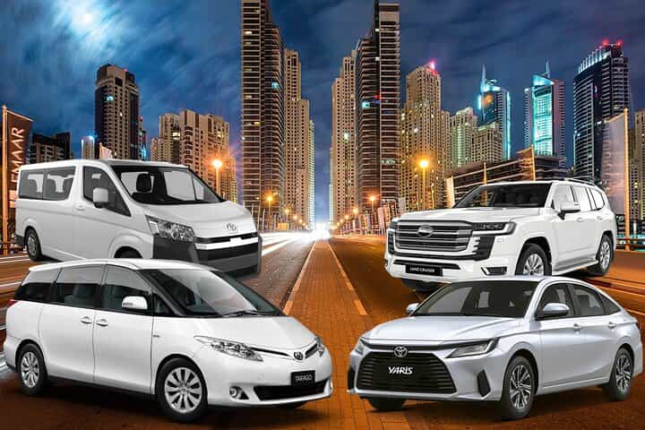 8 Hrs. Full Day Vehicle within Dubai/Abu Dhabi