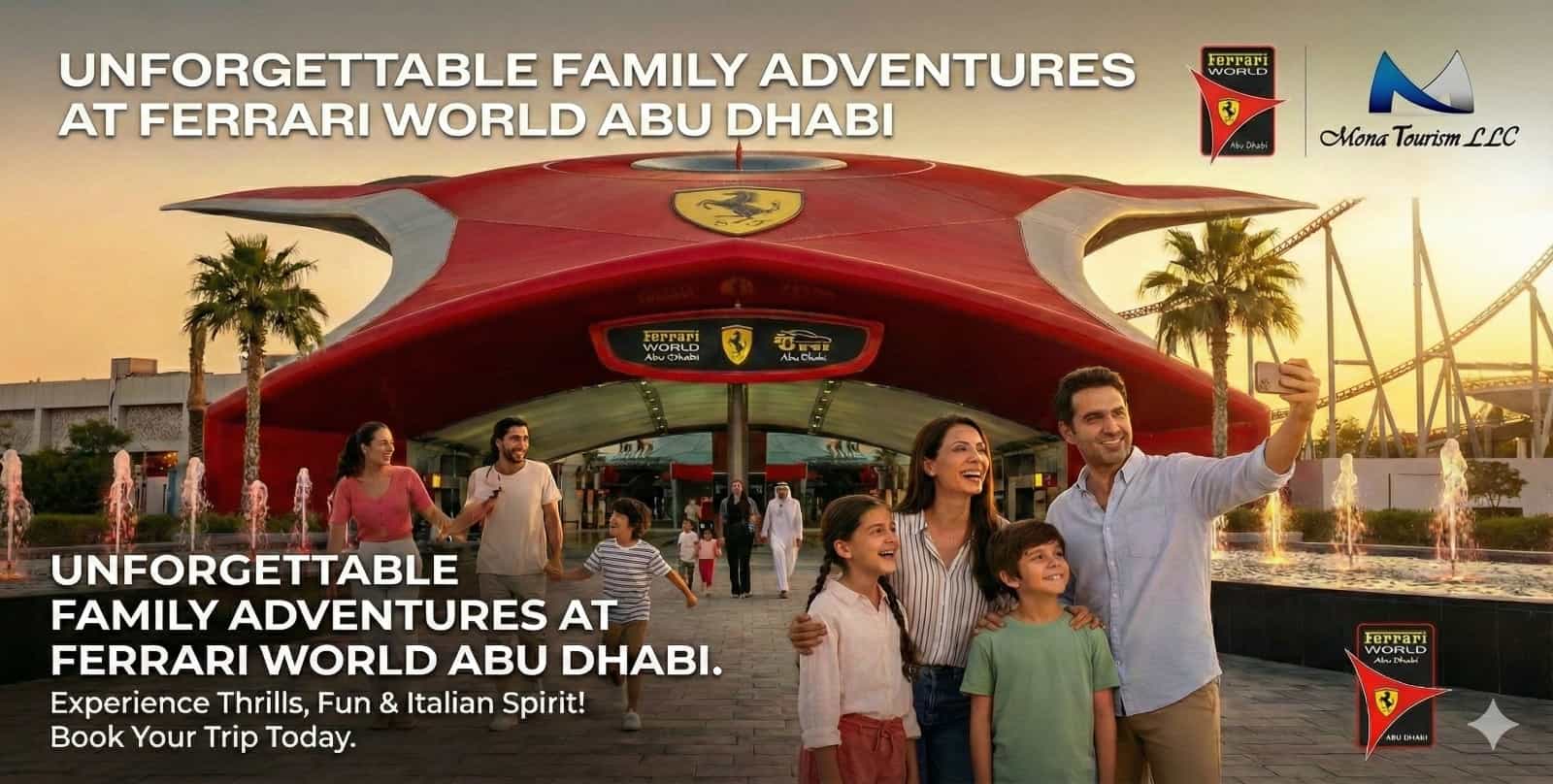 Ferrari World - Abu Dhabi Single Day Ticket