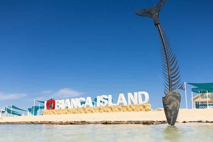 Utopia - Bianca Island with Transfer and Lunch from Hurghada