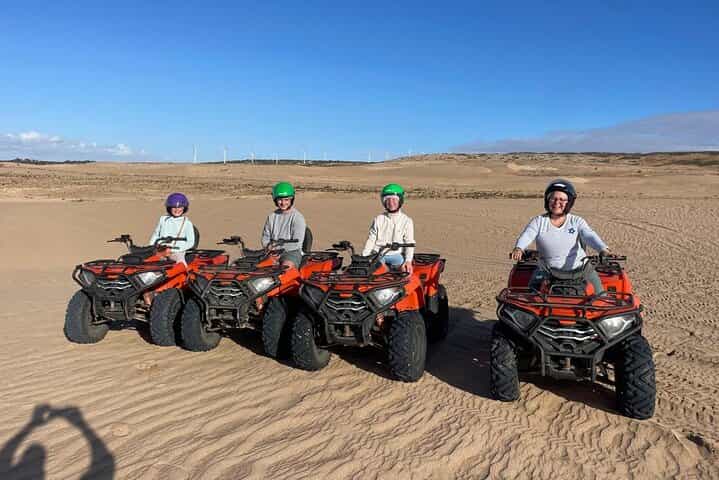 Essaouira Sidi Kaouki P2: Quad ride beach dunes forests