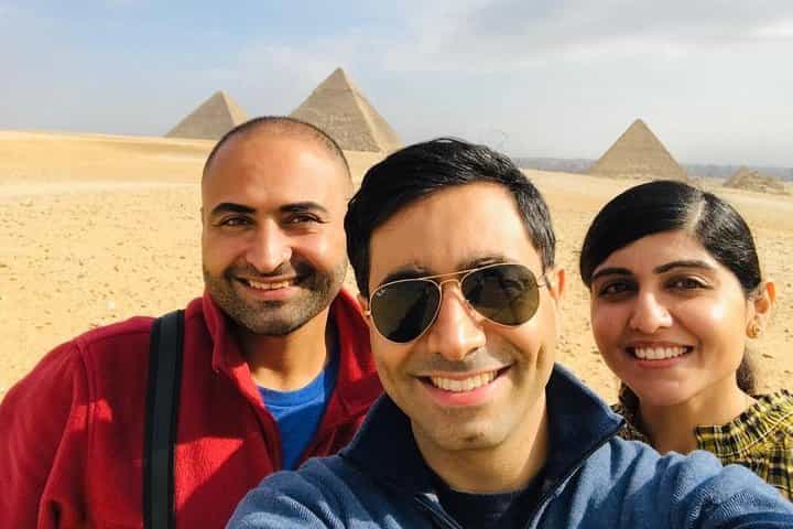 Top Egypt Tour Half Day Private Giza Pyramids, Sphinx &Camel Ride