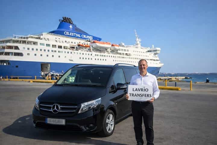 Lavrio Port to Athens International Airport Private Transfer