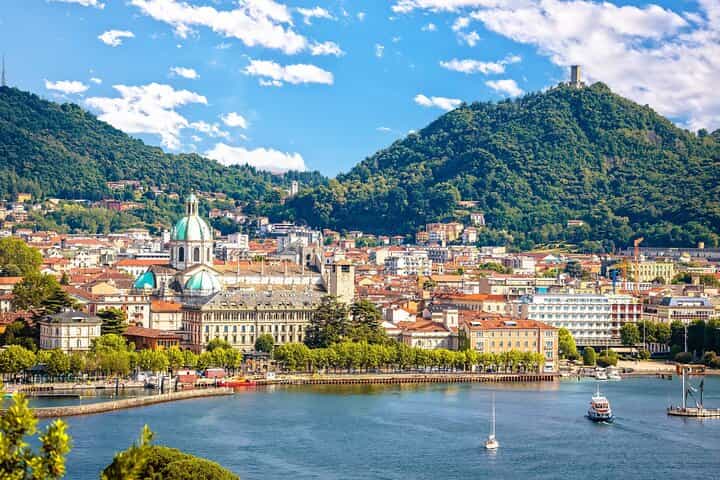 Como Guided City & Lake Boat Tour Top Landmarks and Scenic Views