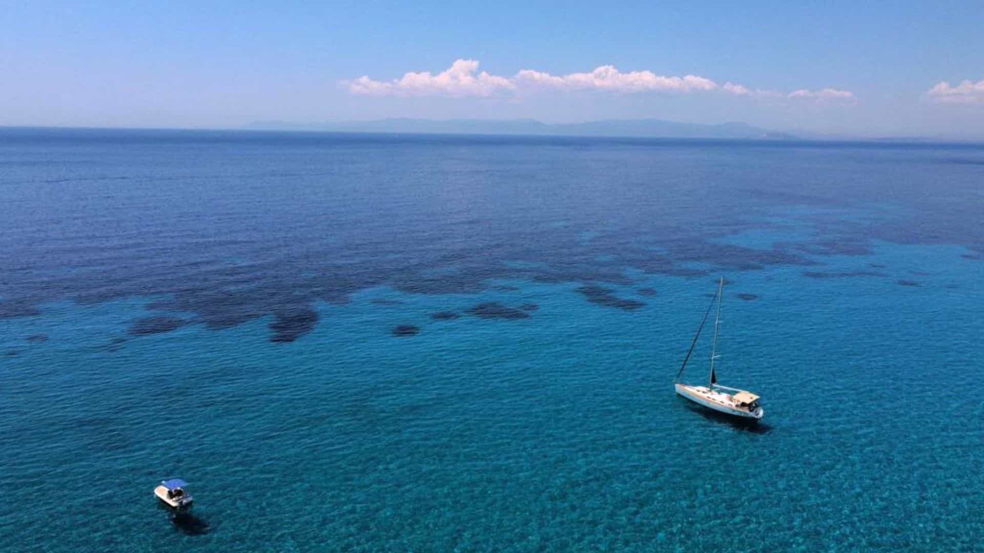 Cagliari: sailing boat tour to Mari Pintau