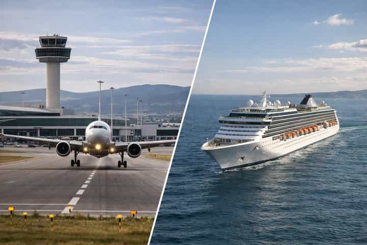 Private Transfer from Athens Airport to Piraeus Cruise Port