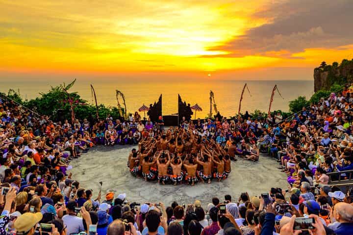 Bali Jet Ski Parasailing and Uluwatu Tour with Kecak Dance