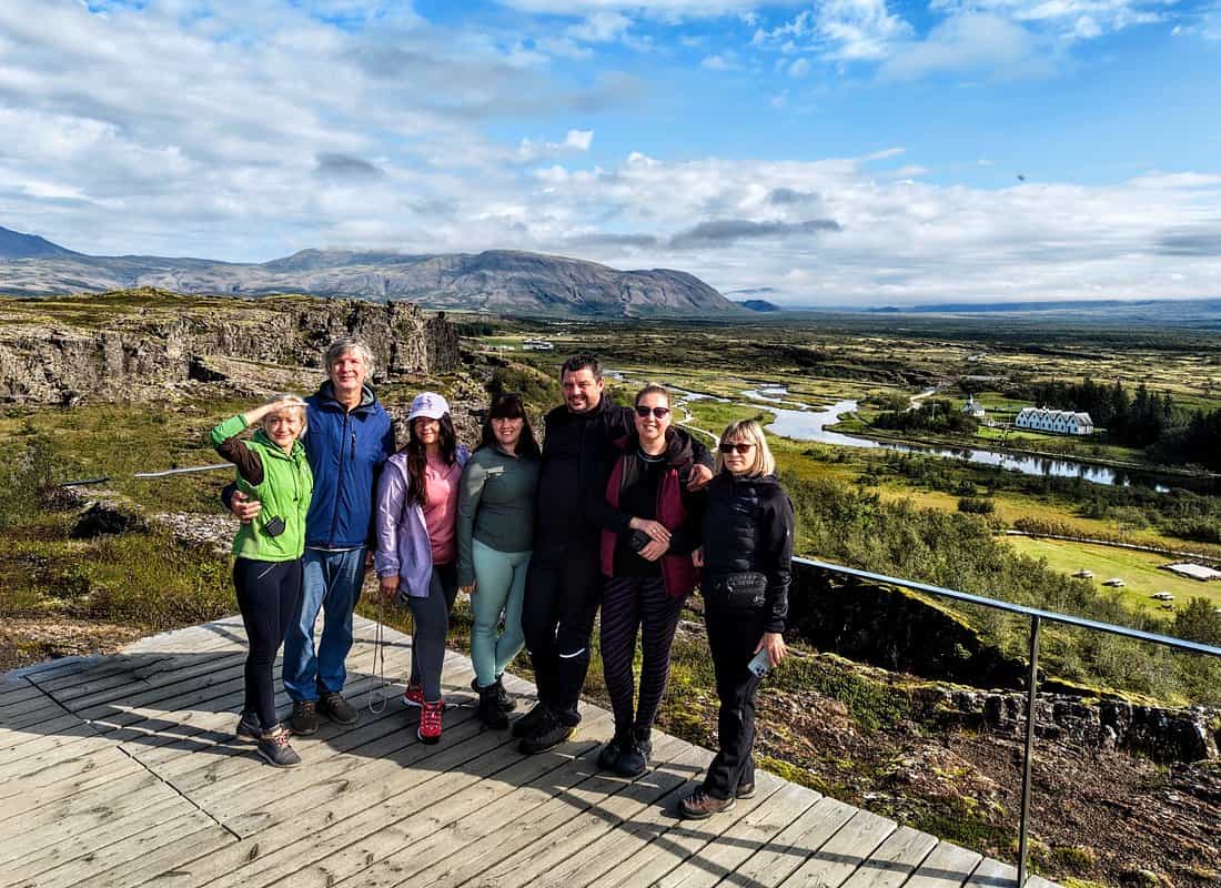 Golden Serenity: Golden Circle with Blue Lagoon 