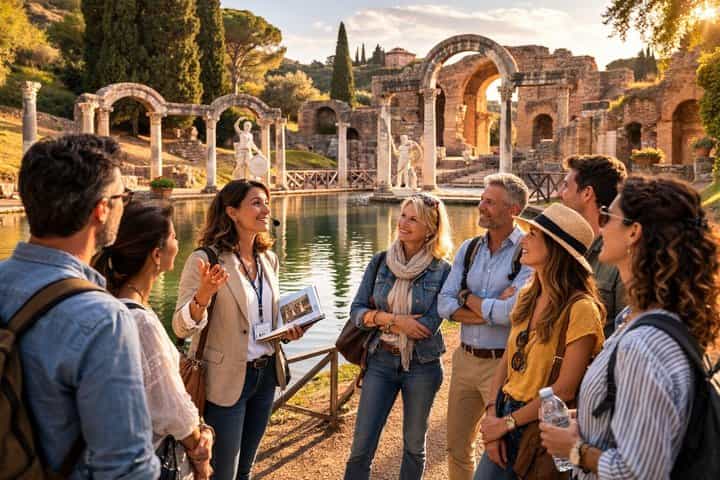 Tivoli Day Tour: Discover Hadrian's Villa and Villa d'Este