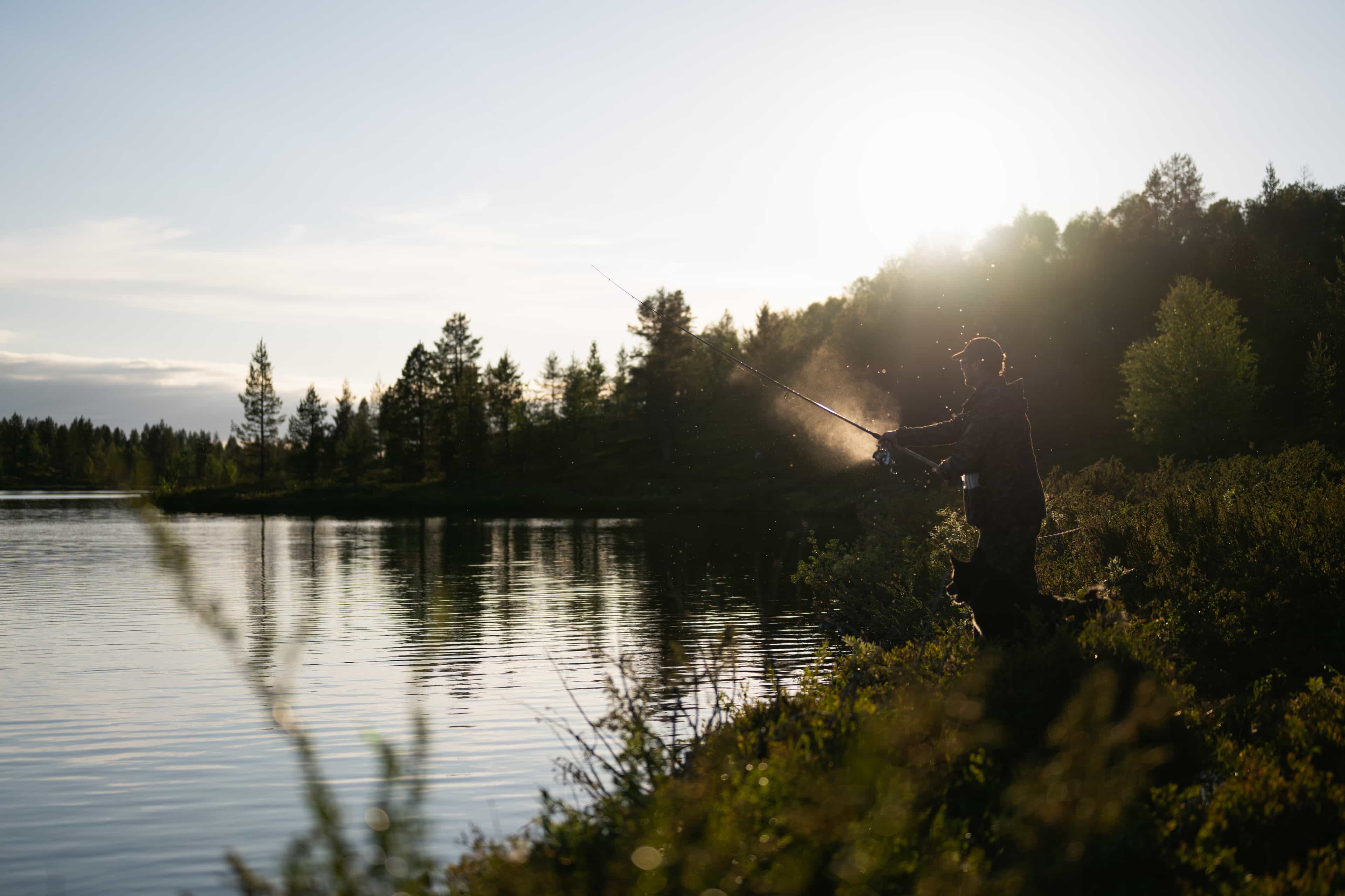 Nightless Night Fishing Trip in the Wilderness