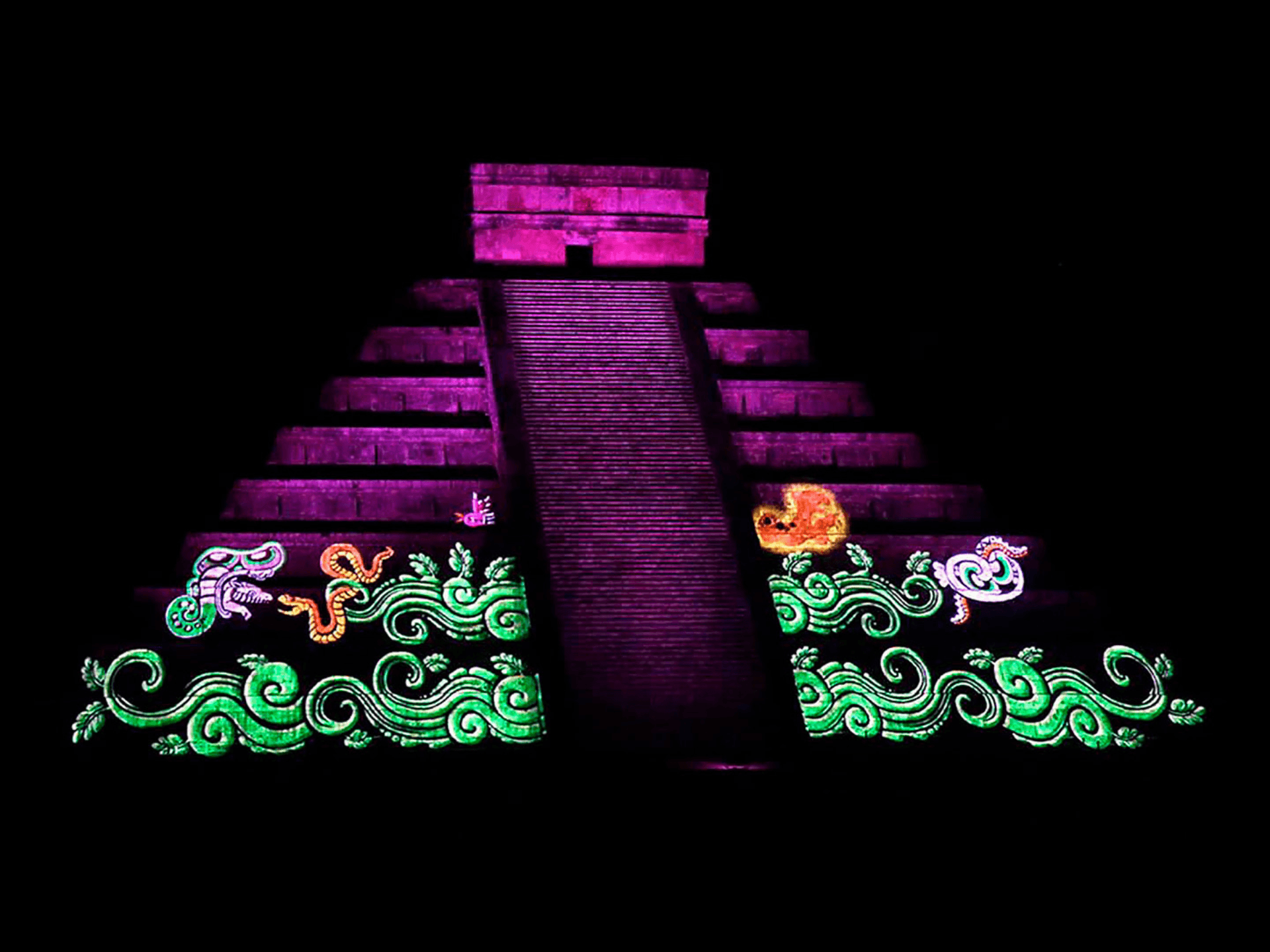 Chichenitza noches de Kukulcan
