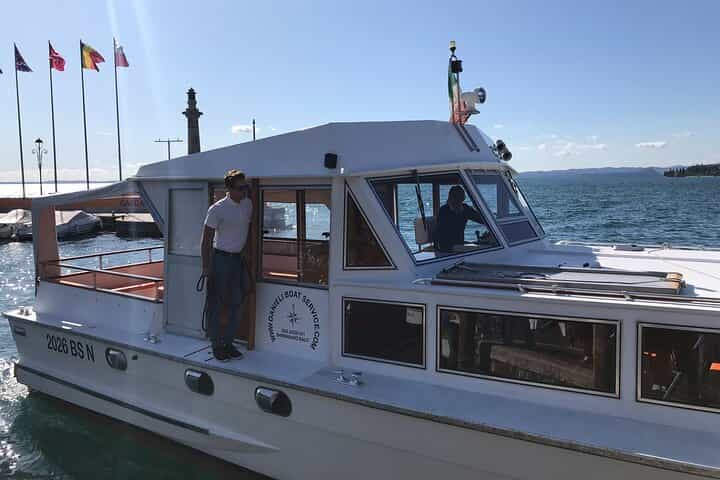 Lake Cruise: Afternoon Guided Boat Cruise from Garda/Bardolino to Sirmione