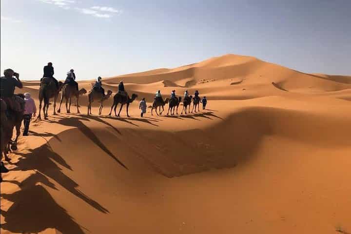 From Marrakech : 4 Days Sahara Desert Tour to Zagora & Merzouga