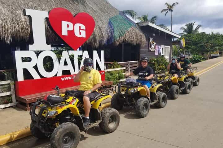  ATV, Zipline,Wildlife Encounter,Food Tasting and Beach