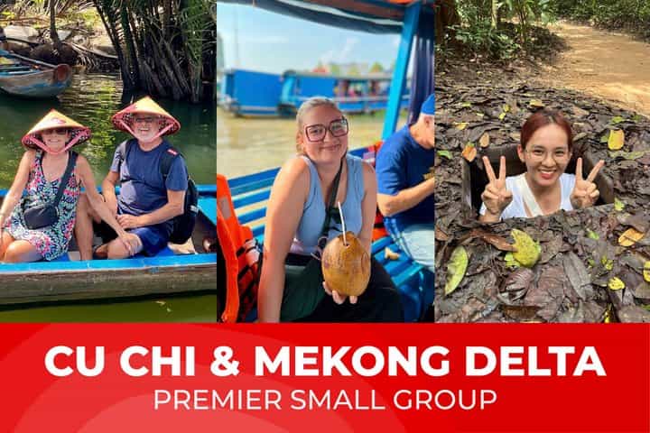 Cu Chi Tunnels and Mekong Delta 1 Day Tour With Small Group