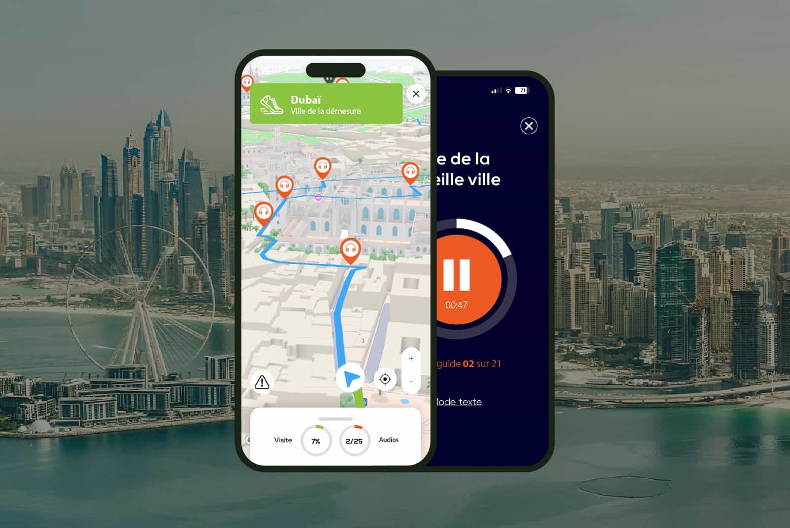 Dubai: 1-Hour Audio Guided Walking Tour - 9 Audio Commentaries