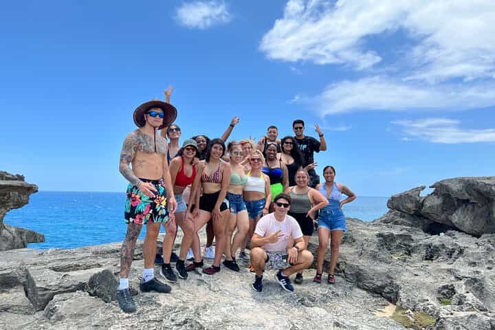 Charco Azul Caves/Waterfall Adventure + Cueva del Indio