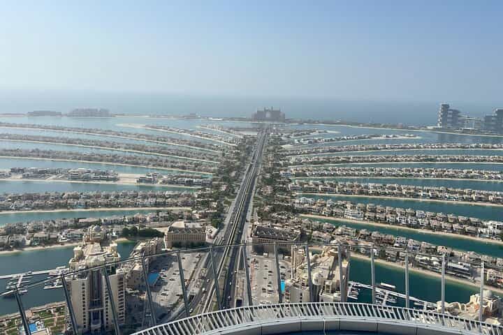 Dubai City Tour The View at Palm Entrance Included