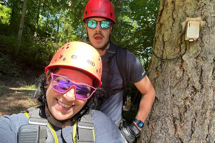 Enchanting Zipline and Camano Island Tour