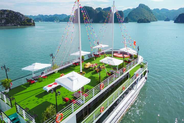 Apolo Premium 5 Star Ha Long Bay Cruise With Jacuzzi, Kayaking