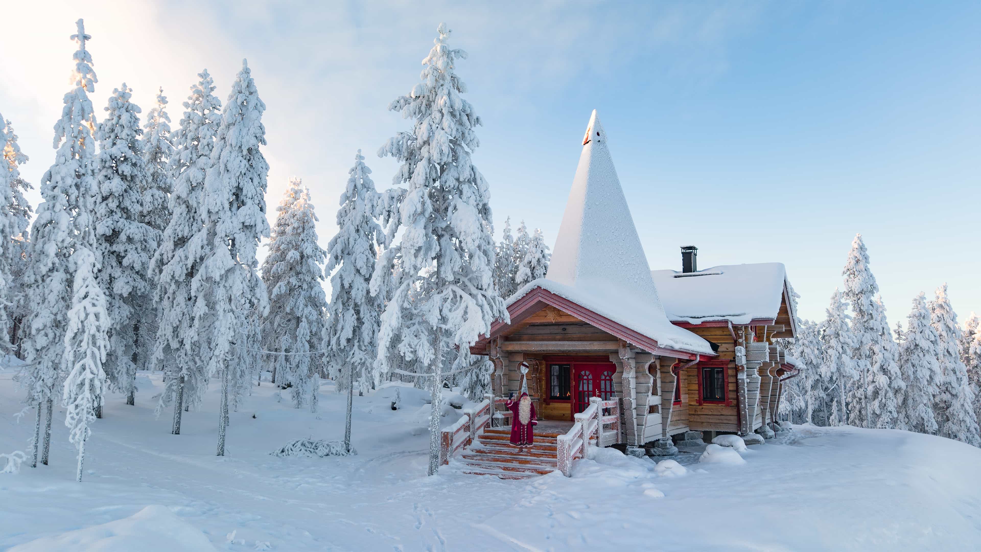 Private meeting with Santa in Santa Claus Cottage in Rovaniemi