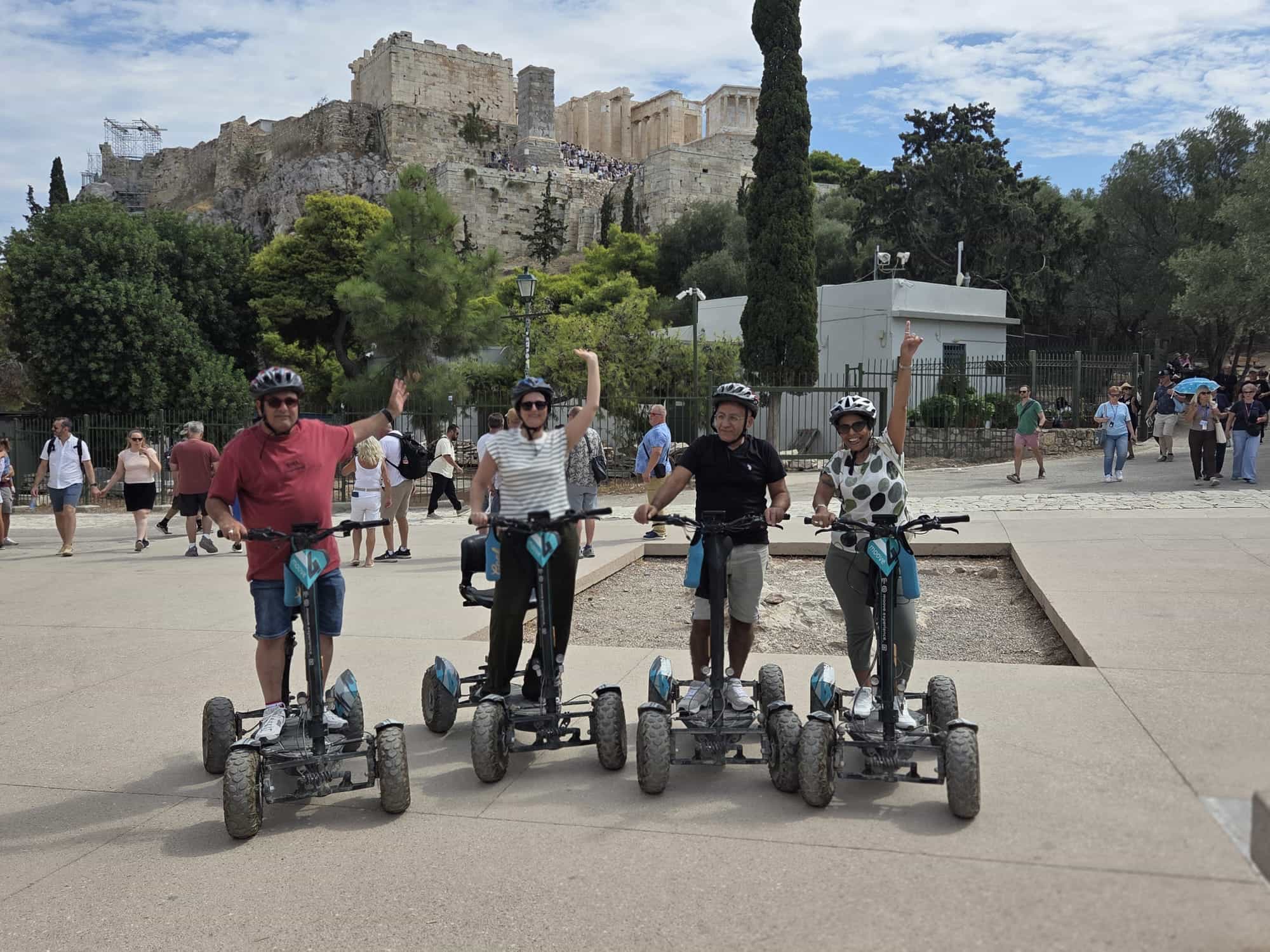 Athens Best Views 4W E-Scooter Tour
