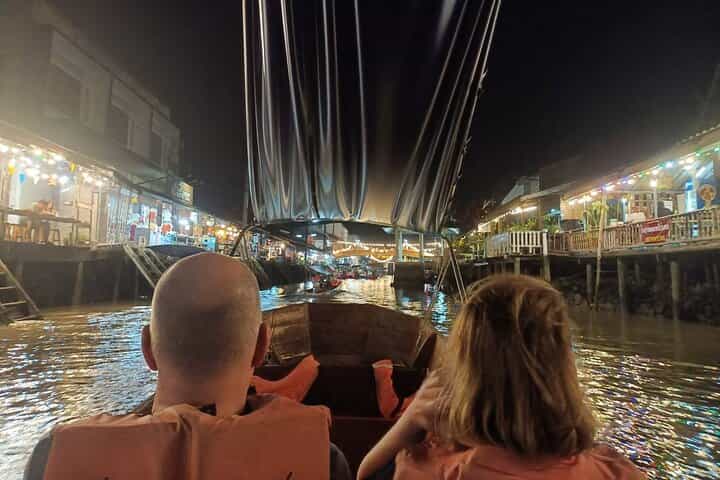 Amphawa and Railway Markets and Boat Ride Group Tour