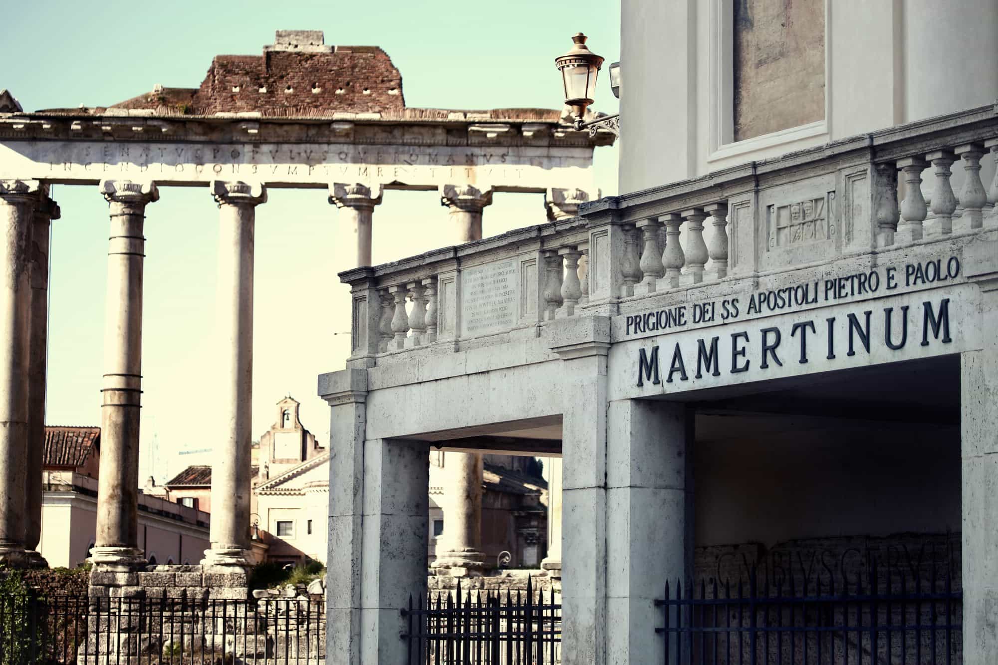 Mamertine Prison, Colosseum, Roman Forum, and Palatine Hill + Open Bus Panoramic Tour One Run