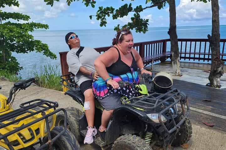Roatan ATV & Horseback & Brandy's Key beach break