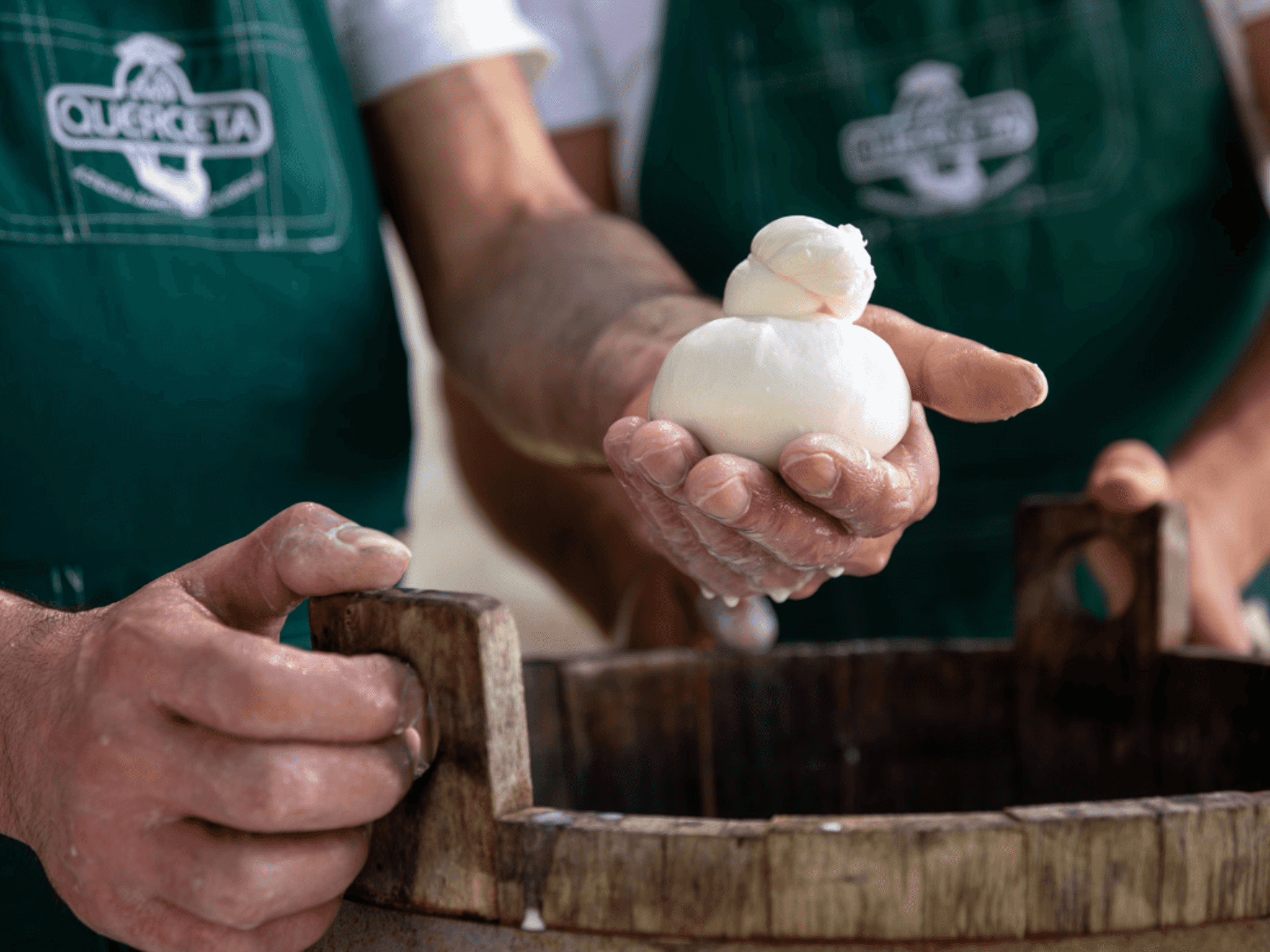 Mozzarella Making Show & Farm Tour in Putignano
