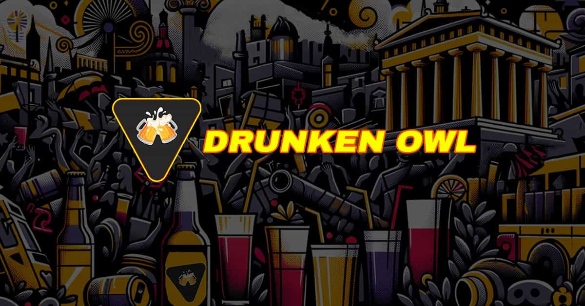The 'Drunken Owl' ticket — Athens Party Pub Crawl