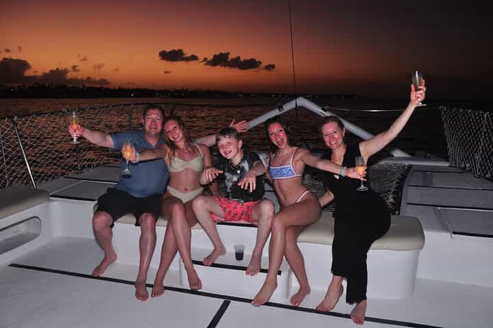 Private Punta Cana Sunset Cruise: Champagne, BBQ with Lobster