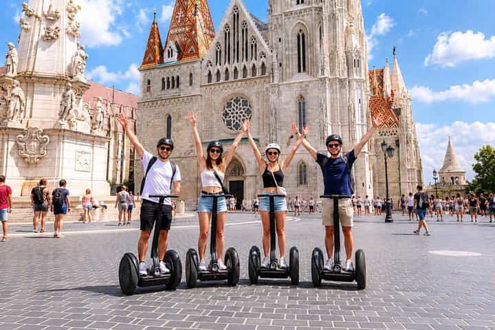 Budapest Small Groups City Segway Tours ( Buda + Pest ) 