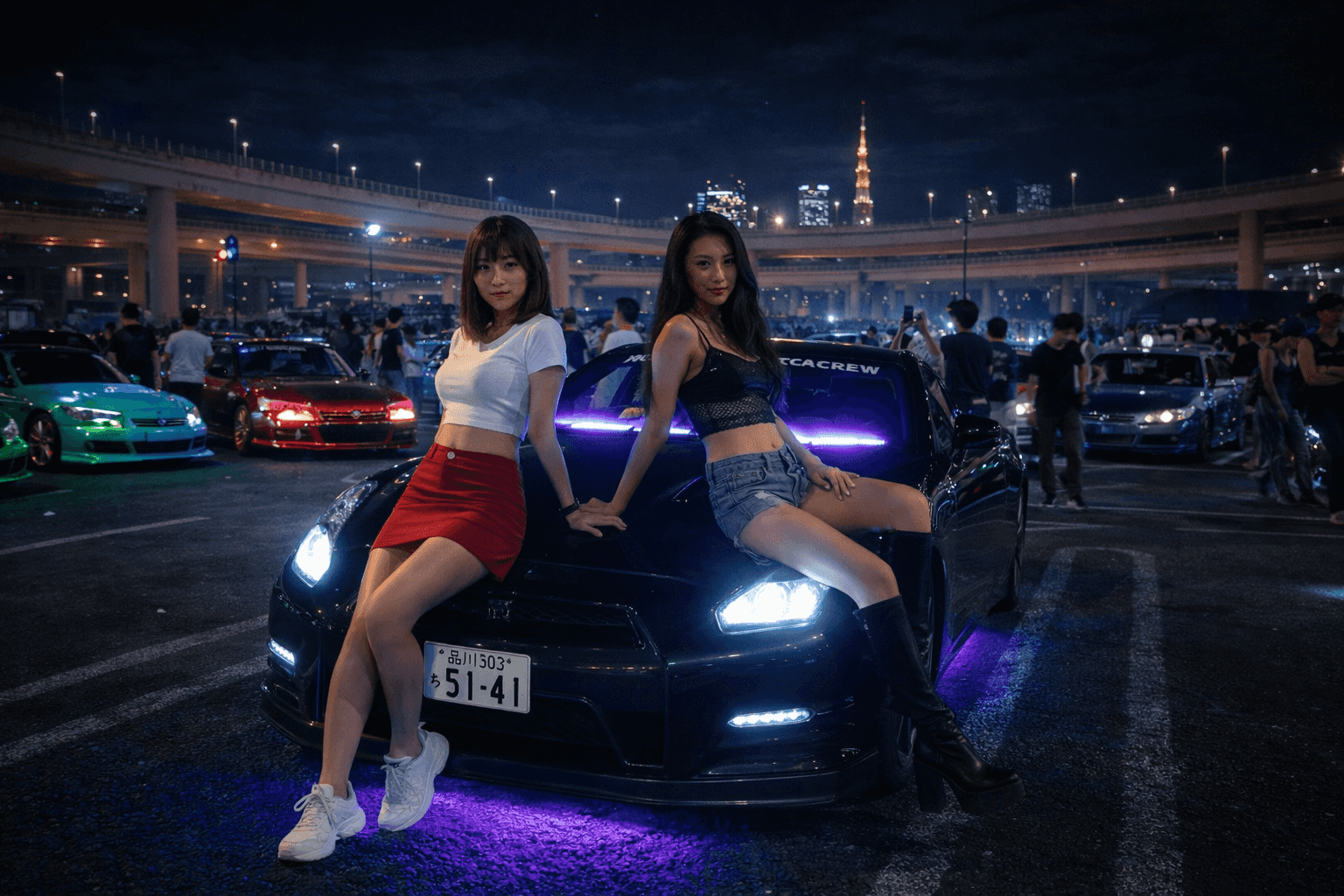 JDM car meet experience